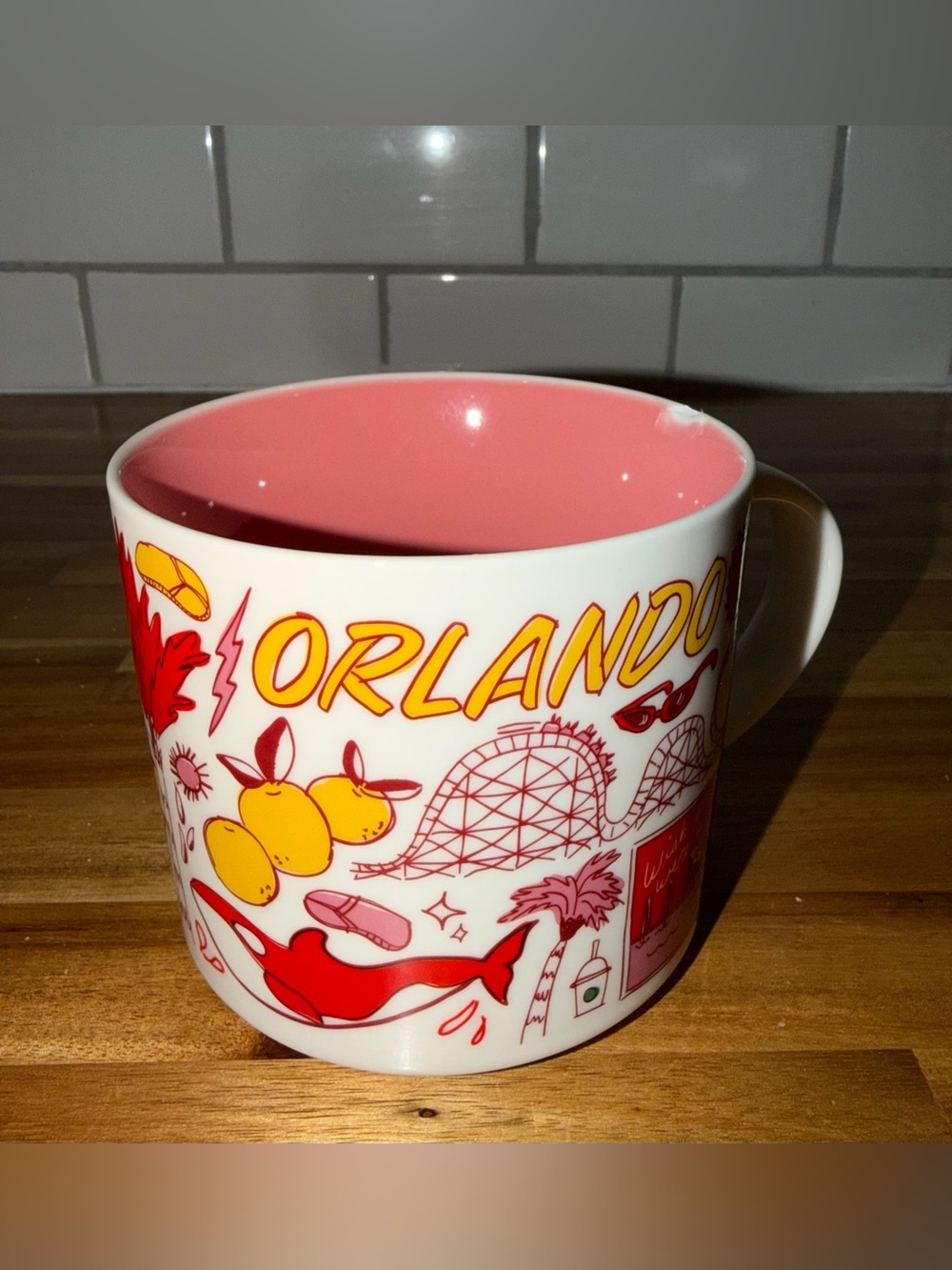 Orlando STARBUCKS Mug Been There Series, Across the Globe Collection